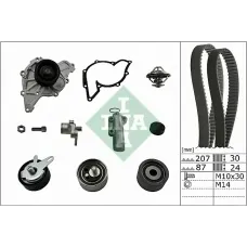 Комплект ГРМ + помпа Audi A4/VW Passat 2.5TDI 97-05 (CT1015)