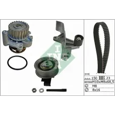 Комплект ГРМ + помпа Audi A4/ A6/ VW Passat 1.8 T/ 2.0 95-05