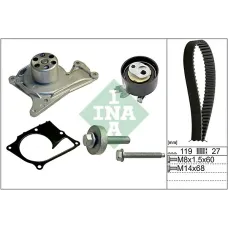 Комплект ГРМ + помпа Renault Kangoo/Logan 1.5dCi 12-