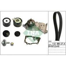 Комплект ГРМ + помпа Renault Kangoo 1.6 16V 01-, K4M