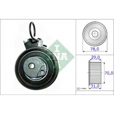 Ролик ГРМ Hyundai i30/Elantra/Kia Cee'd 1.8-2.0 95- (натяжний) (70x31)