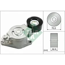 Натяжник ременя генератора Mazda 6/CX-7 2.2D 09-