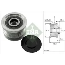 Шків генератора Opel Astra H/Vectra C/Zafira B 1.6-1.9 CDTI 05-15
