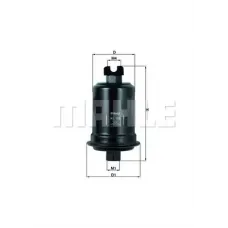 Фільтр паливний Toyota Camry 2.2/3.0 96-02/Mitsubishi Pajero/Pajero Sport 2.4-3.5 91-
