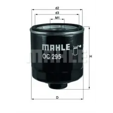 Фільтр масляний VW Caddy II 1.4/1.6i / Golf IV/V/Seat (h=89.5mm)