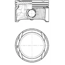 Поршень VW Caddy III 1.4 06-10 (76.51mm/STD)