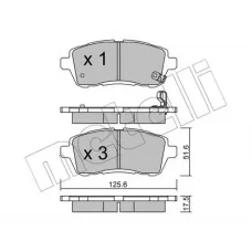 Колодки гальмівні (передні) Ford Fiesta 08-