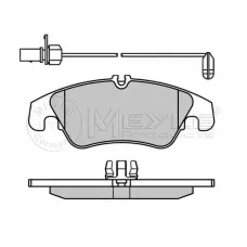 Колодки гальмівні (передні) Audi A4/A5/Q5 07-