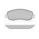 Колодки гальмівні (передні) Citroen C8/Peugeot 807 2.0/2.2 HDi 06-