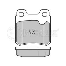 Колодки гальмівні (задні) Opel Astra F/Kadet E/Vectra A 1.8-2.0 86-98