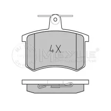 Колодки гальмівні (задні) Audi A4 -00/A6 -97