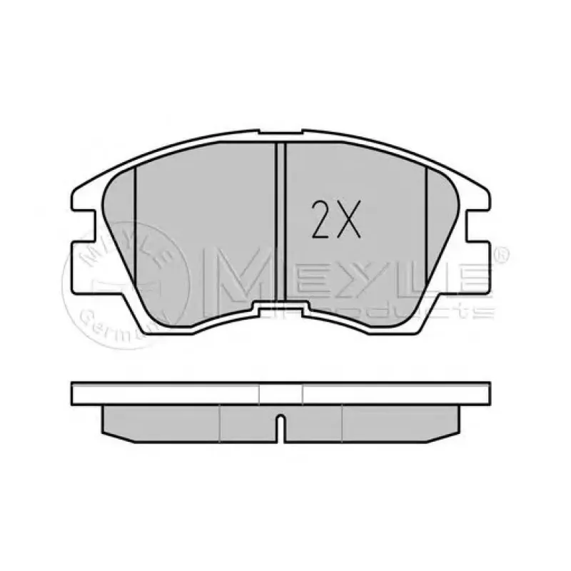 Колодки гальмівні (передні) Mitsubishi L200/L300 83- (Sumitomo)