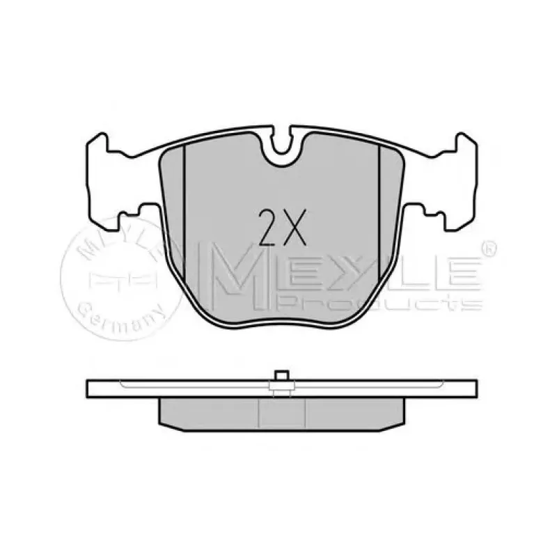 Колодки гальмівні (передні) BMW 5 (E39)/7 (E38) 94-
