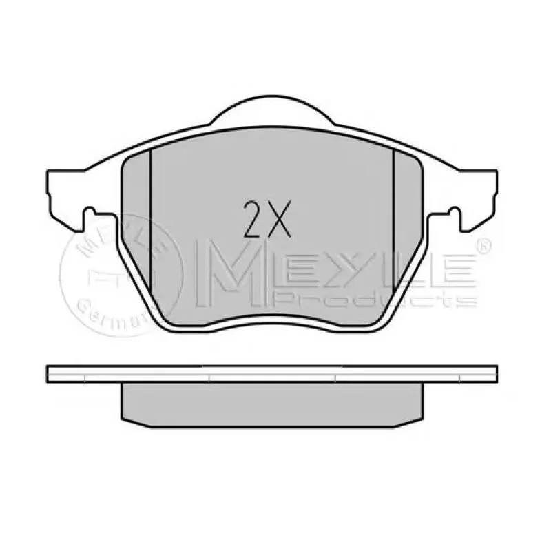 Колодки гальмівні (передні) Audi A4/VW Passat 1.6-2.8 95-01