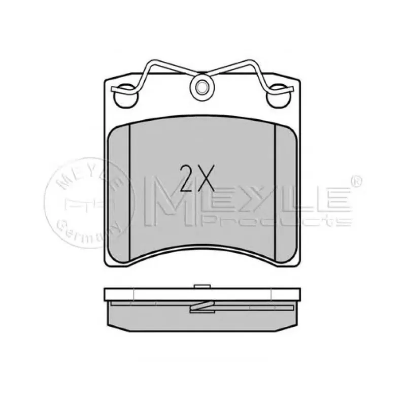 Колодки гальмівні (передні) VW T4 1.9-2.5D 90-95 R15