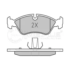 Колодки гальмівні (передні) Opel Astra F/Vectra -03