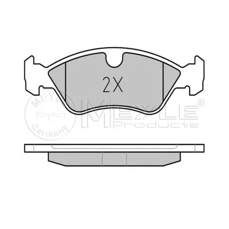 Колодки гальмівні (передні) Opel Astra F/Vectra -03