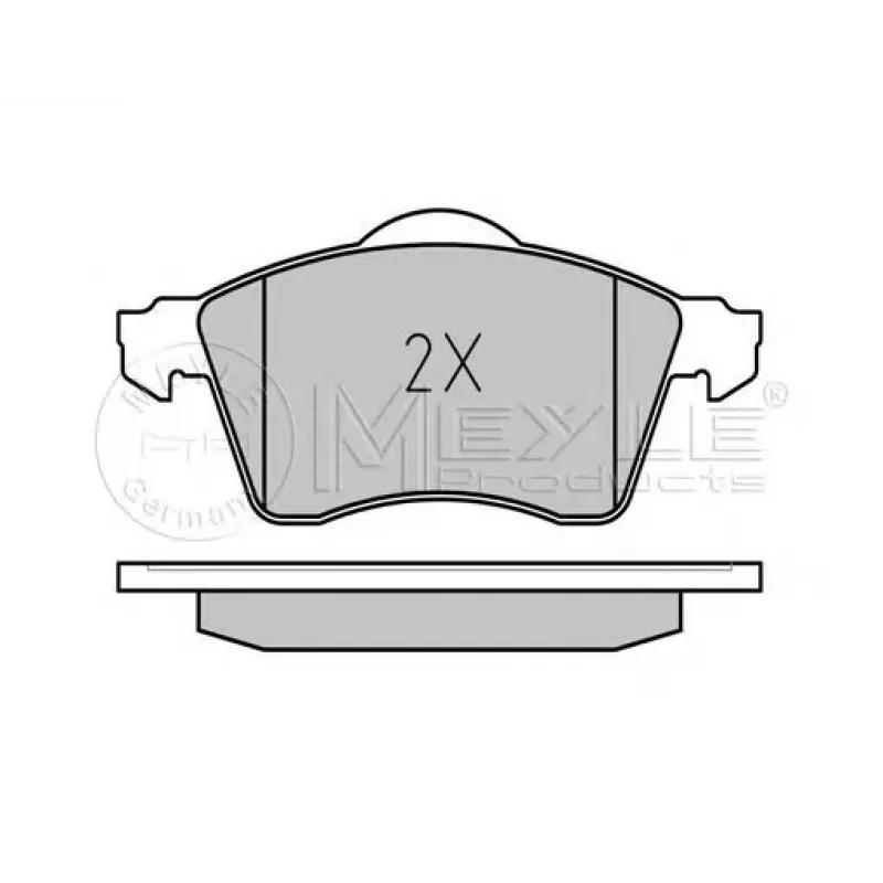 Колодки гальмівні (передні) VW T4 90-03 R15 (з датчиком)