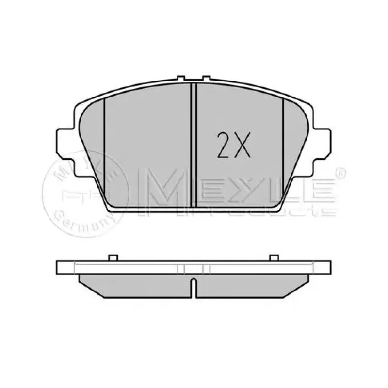 Колодки гальмівні (передні) Honda Accord VI/MG ZR/MG ZS/Nissan Almera Tino/Primera 98-