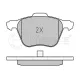 Колодки гальмівні (передні) Seat Alhambra/VW Sharan 1.8-1.9 TDI 95-10 (з датчиками) (161.6x19.4)