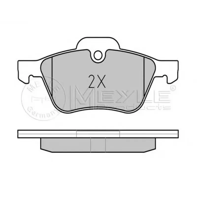 Колодки гальмівні (передні) Mini Mini Cooper 01-06