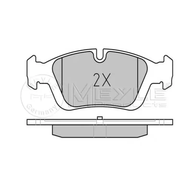 Колодки гальмівні (передні) BMW 3 (E46) 98-