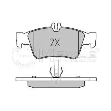 Колодки гальмівні (задні) MB E-class (W211/W212) 99-