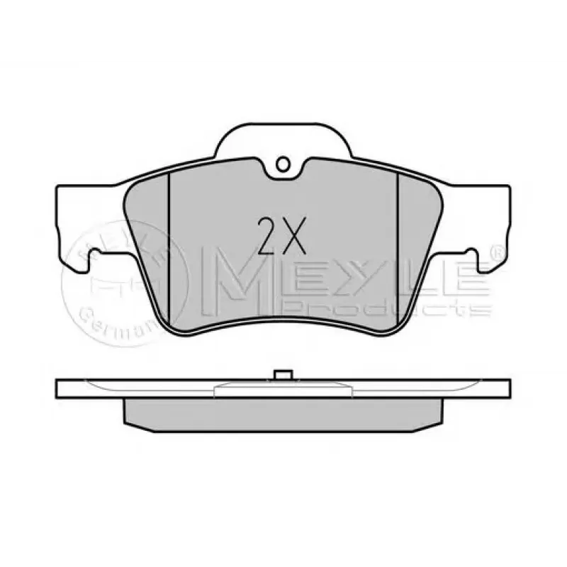 Колодки гальмівні (задні) MB E-class (W211/W212) 99-