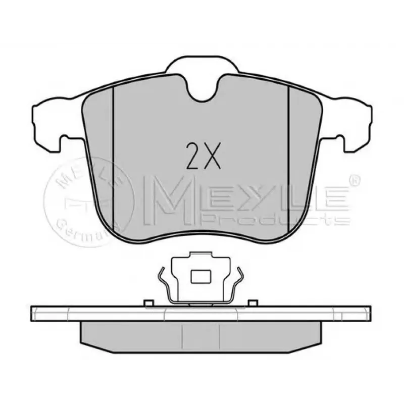 Колодки гальмівні (передні) Opel Signum/Vectra C/GTS/SAAB 9-3/9-3X 1.8-3.2 02-