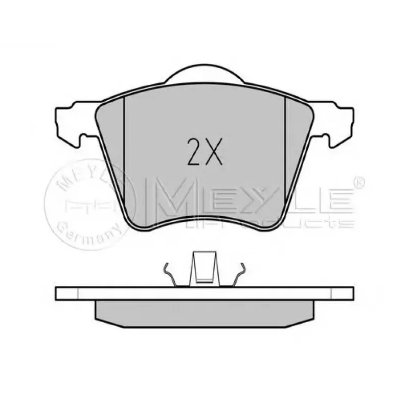 Колодки гальмівні (передні) Seat Alhambra/VW Sharan 1.8-1.9TDI 95-10 (Ate)