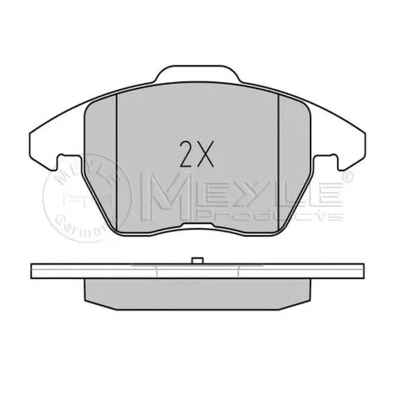Колодки гальмівні (передні) Citroen C4/Peugeot 307 03-