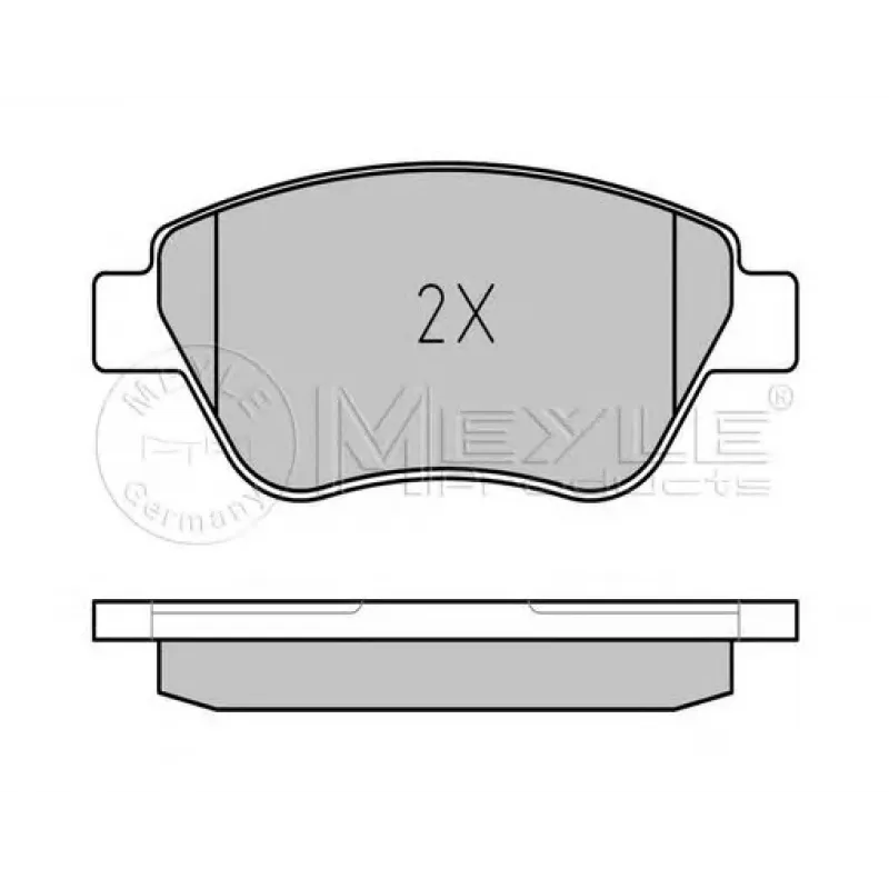 Колодки гальмівні (передні) Fiat Doblo/Citroen Nemo/Peugeot Bipper 08- (з датчиком)
