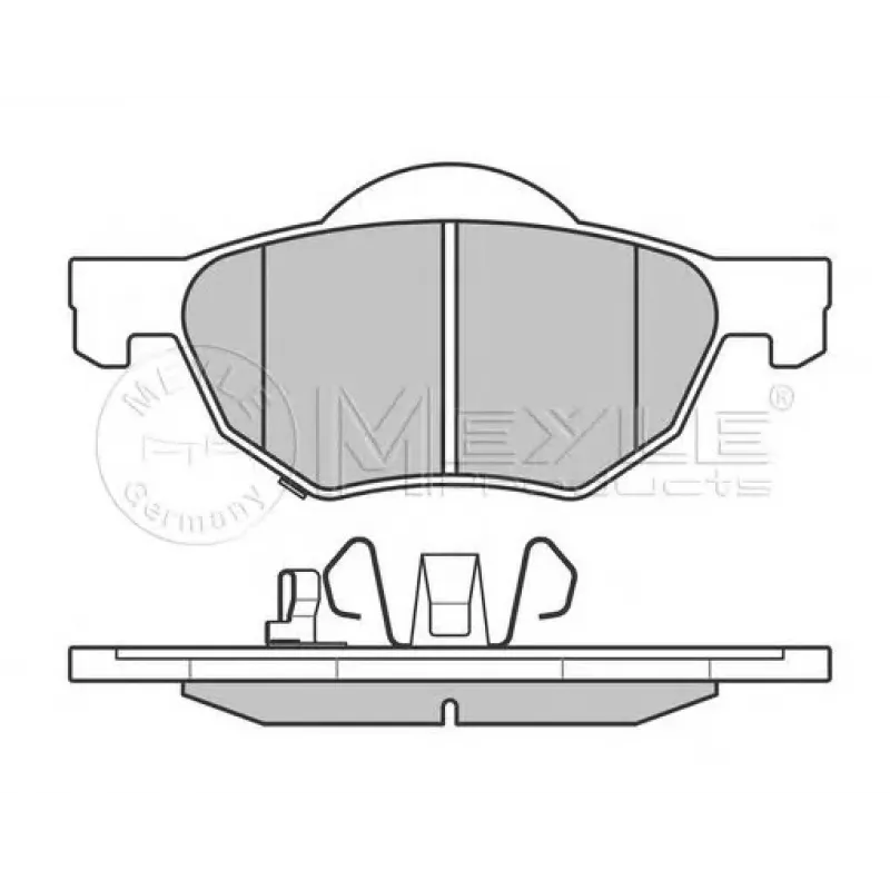 Колодки гальмівні (передні) Honda Accord 03-12