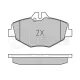 Колодки гальмівні (передні) MB E-class (W211) 1.8-3.2D 02-09