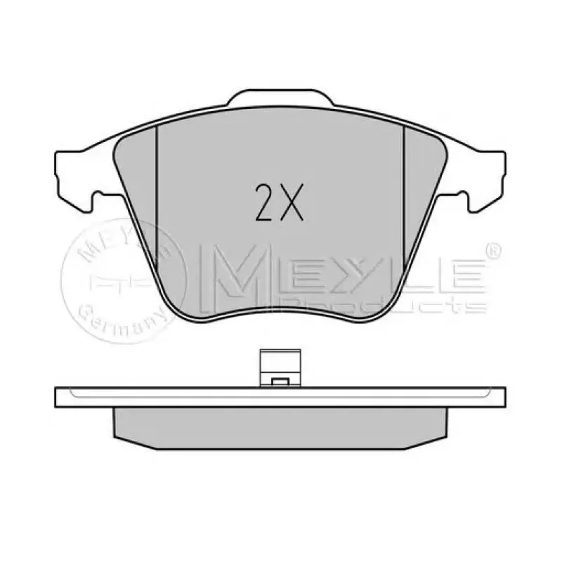 Колодки гальмівні (передні) Audi A6 97-11 (з датчиками)