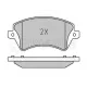 Колодки гальмівні (передні) Toyota Corolla 01-14