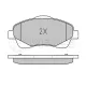 Колодки гальмівні (передні) Toyota Avensis/Corolla 03-09