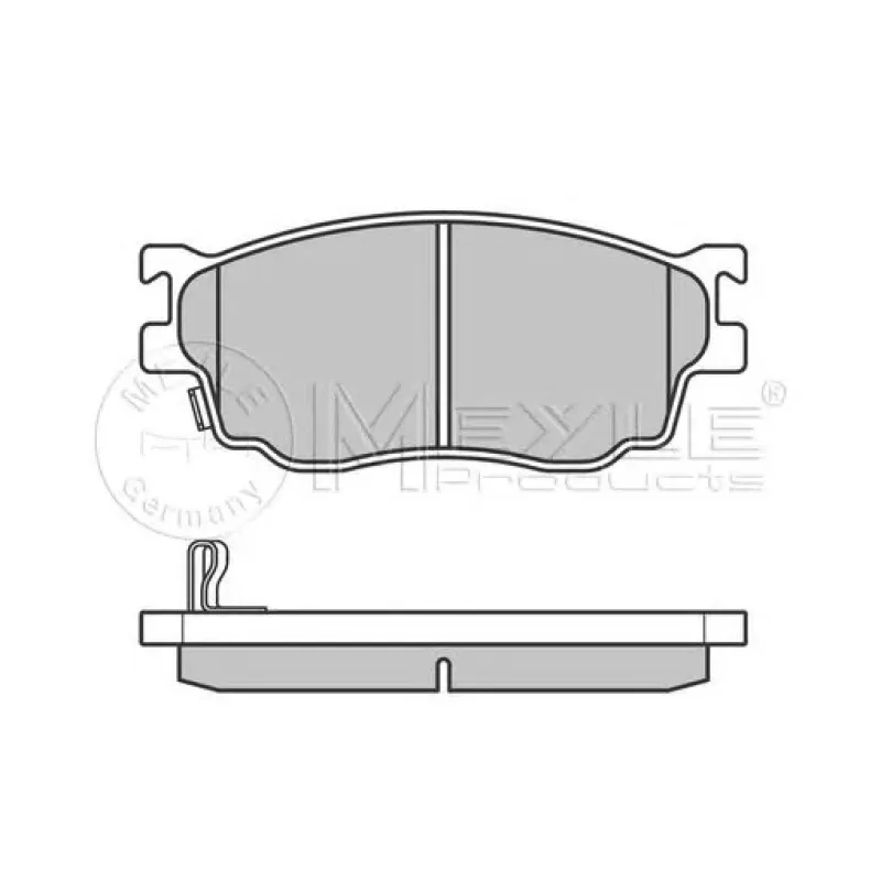 Колодки гальмівні (передні) Mazda 626 97-02