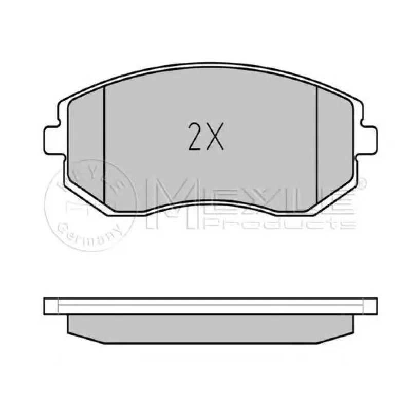 Колодки гальмівні (передні) Subaru Forester/Legacy 02-09