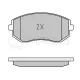 Колодки гальмівні (передні) Subaru BRZ/Forester/Impreza/Legacy/Outback/XV/Toyota GT 86 1.5-2.5 08-