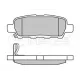 Колодки гальмівні (задні) Renault Koleos/Nissan Juke/Qashqai/X-Trail/Suzuki 08- (Akebono)