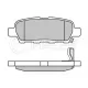 Колодки гальмівні (задні) Renault Koleos/Nissan Juke/Qashqai/X-Trail/Suzuki 08- (Akebono)