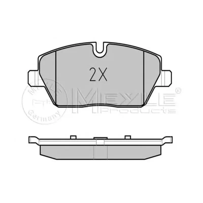 Колодки гальмівні (передні) BMW 1 (E87) 03-12