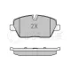 Колодки гальмівні (передні) BMW 1 (E87) 03-12