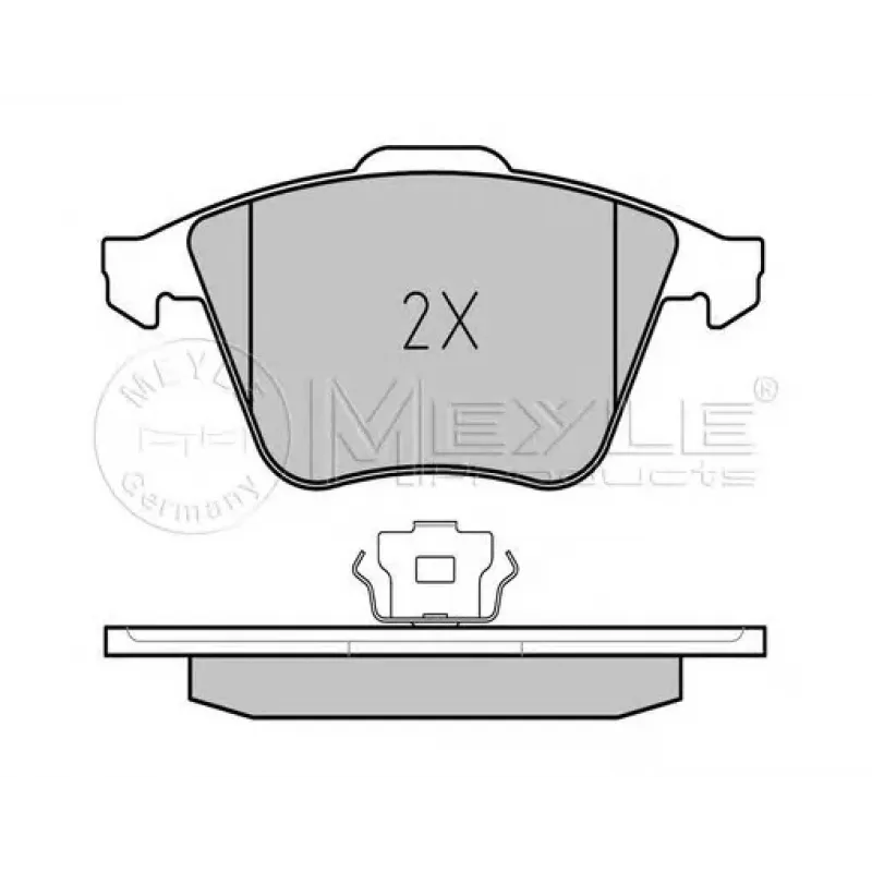 Колодки гальмівні (передні) Audi A4/A6/A8 02- (з датчиками) (Ate)