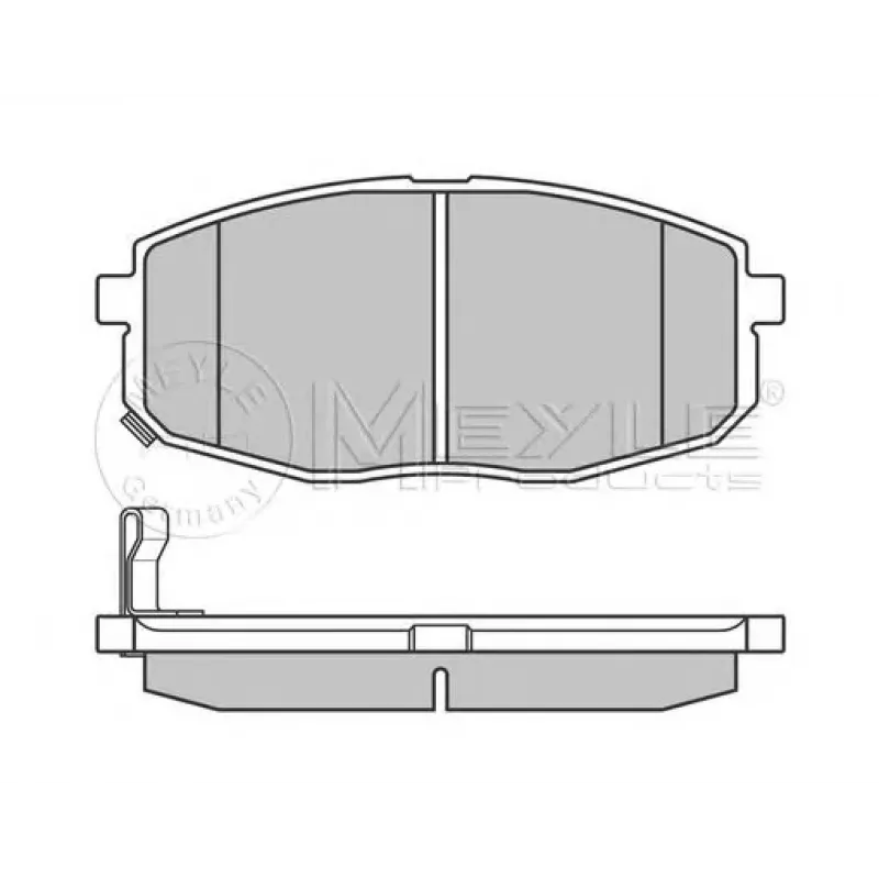 Колодки гальмівні (передні) Kia Ceed/Hyundai i30 06-12