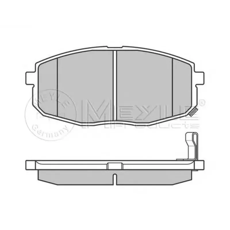 Колодки гальмівні (передні) Kia Ceed/Hyundai i30 06-12