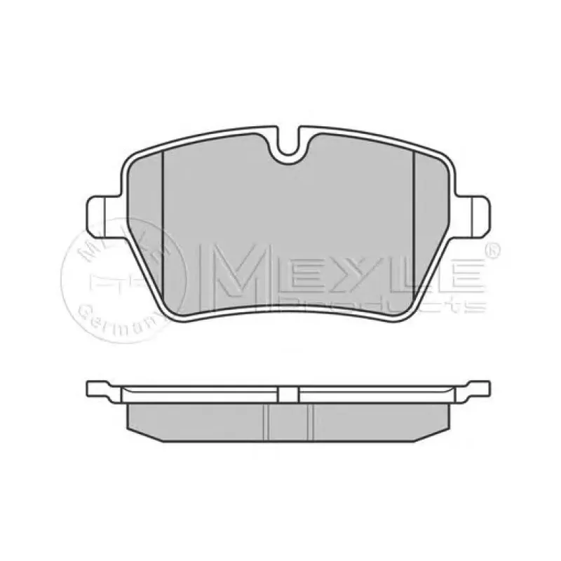 Колодки гальмівні (передні) Mini (R50/R53/R52/R56/R57/R58/R59)/Clubman (R55)/Clubvan (R55) 01-16