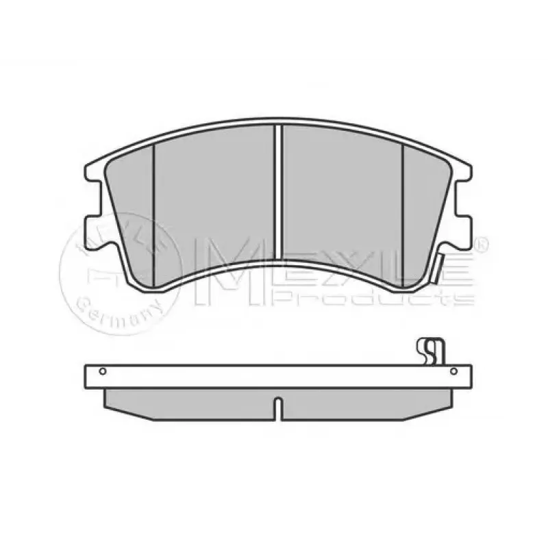 Колодки гальмівні (передні) Mazda 6 02-07
