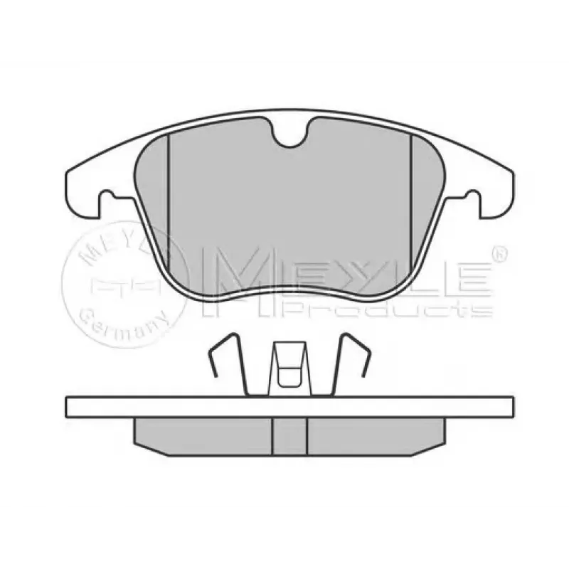 Колодки гальмівні (передні) Land Rover Freelander/Ford Mondeo IV 1.8-2.5 07-